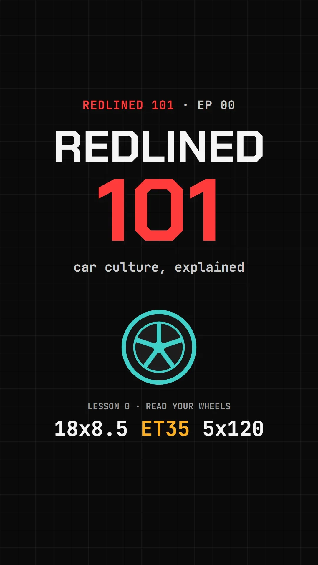 Watch Redlined 101, Ep 00 on Instagram