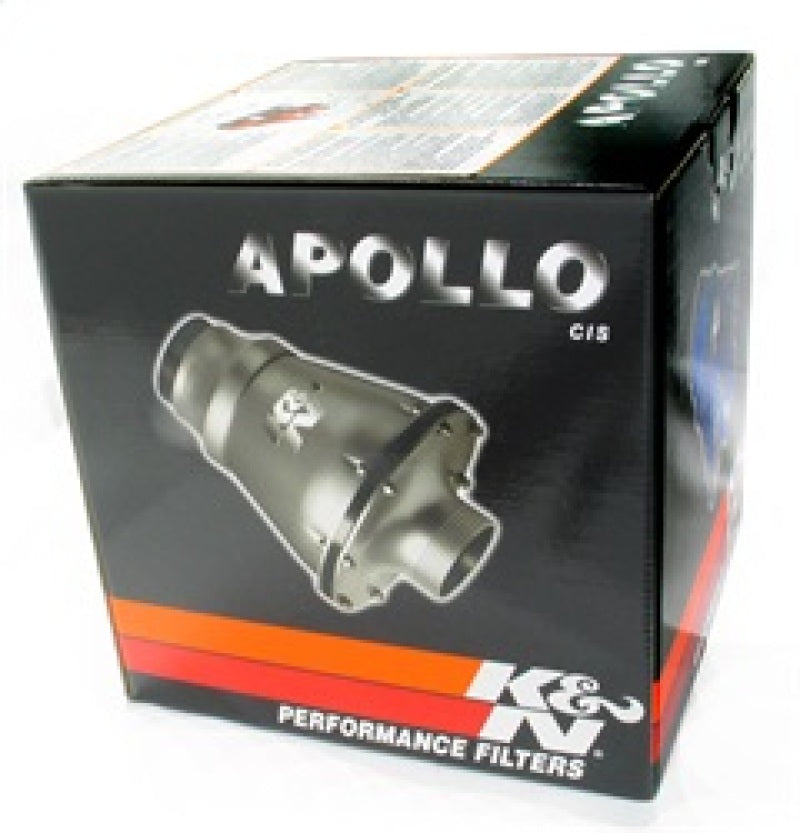 K&N Universal Apollo Black Cold Air Intake - 70mm OD FLG PP