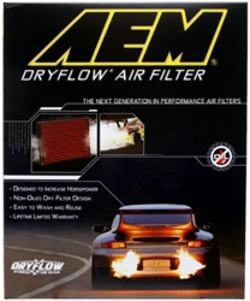 AEM Silverado/Sierra/Avalance/Tahoe/Yukon 12.625in O/S L x 10in O/S W x 1.75in H DryFlow Air Filter